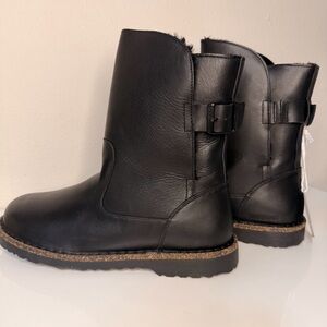 Birkenstock Black Leather Boots